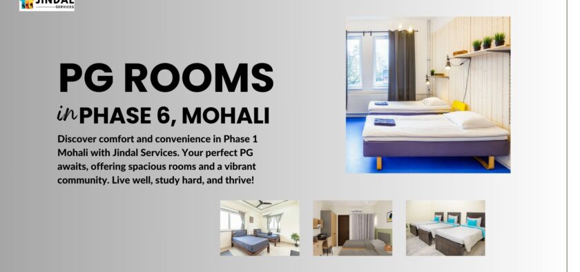 Affordable and Convenient PG in Phase 6 Mohali by Jindal Services