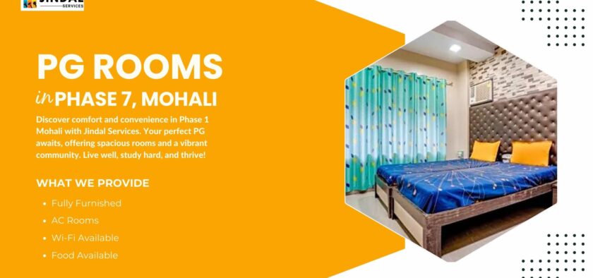 Premium PG in Phase 7 Mohali by Jindal Services