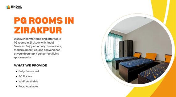 Comfort and Convenience: Discover PG Rooms in Zirakpur with Jindal Services