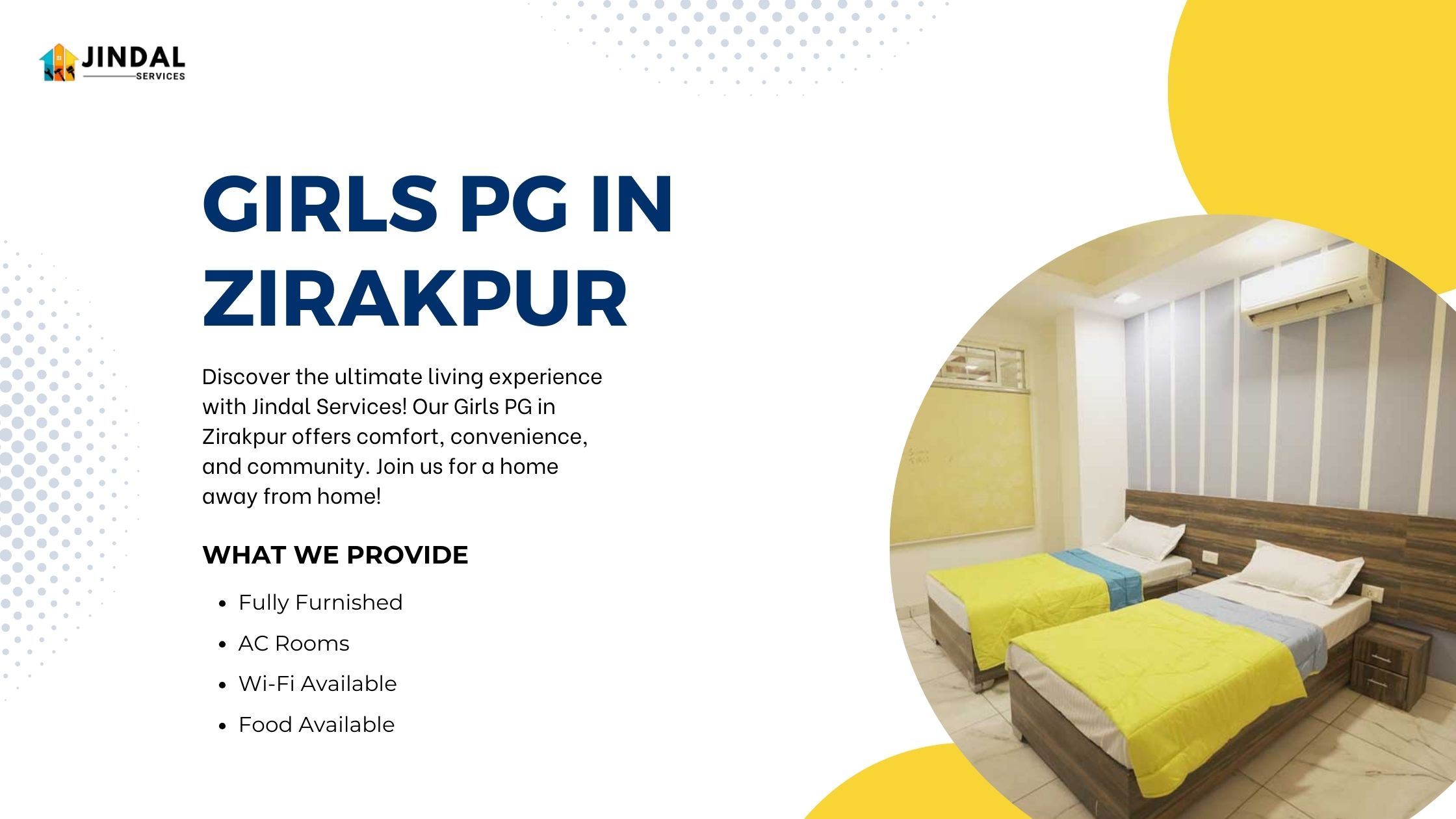 Girls PG in Zirakpur