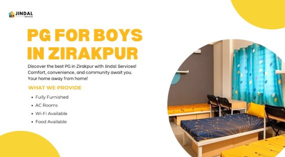 Affordable and Comfortable PG for Boys in Zirakpur with Jindal Services