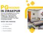 PG Rooms in Zirakpur