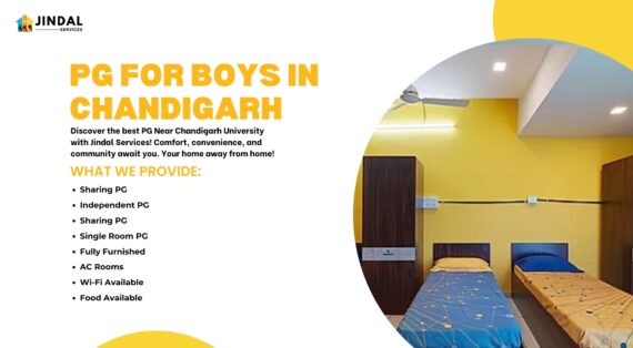 Comfort and Convenience: PG for Boys in Chandigarh by Jindal Services