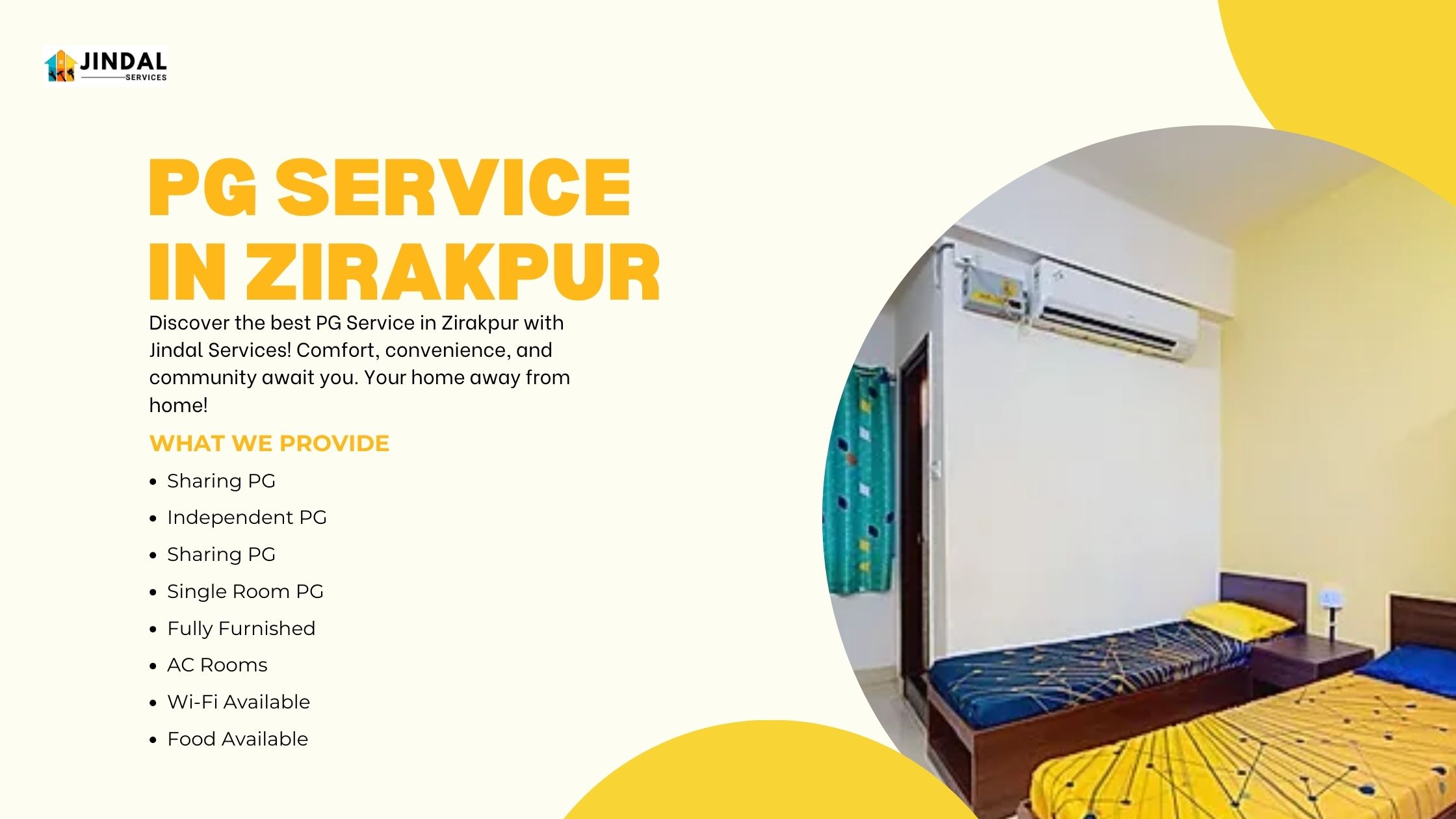 PG Service in Zirakpur