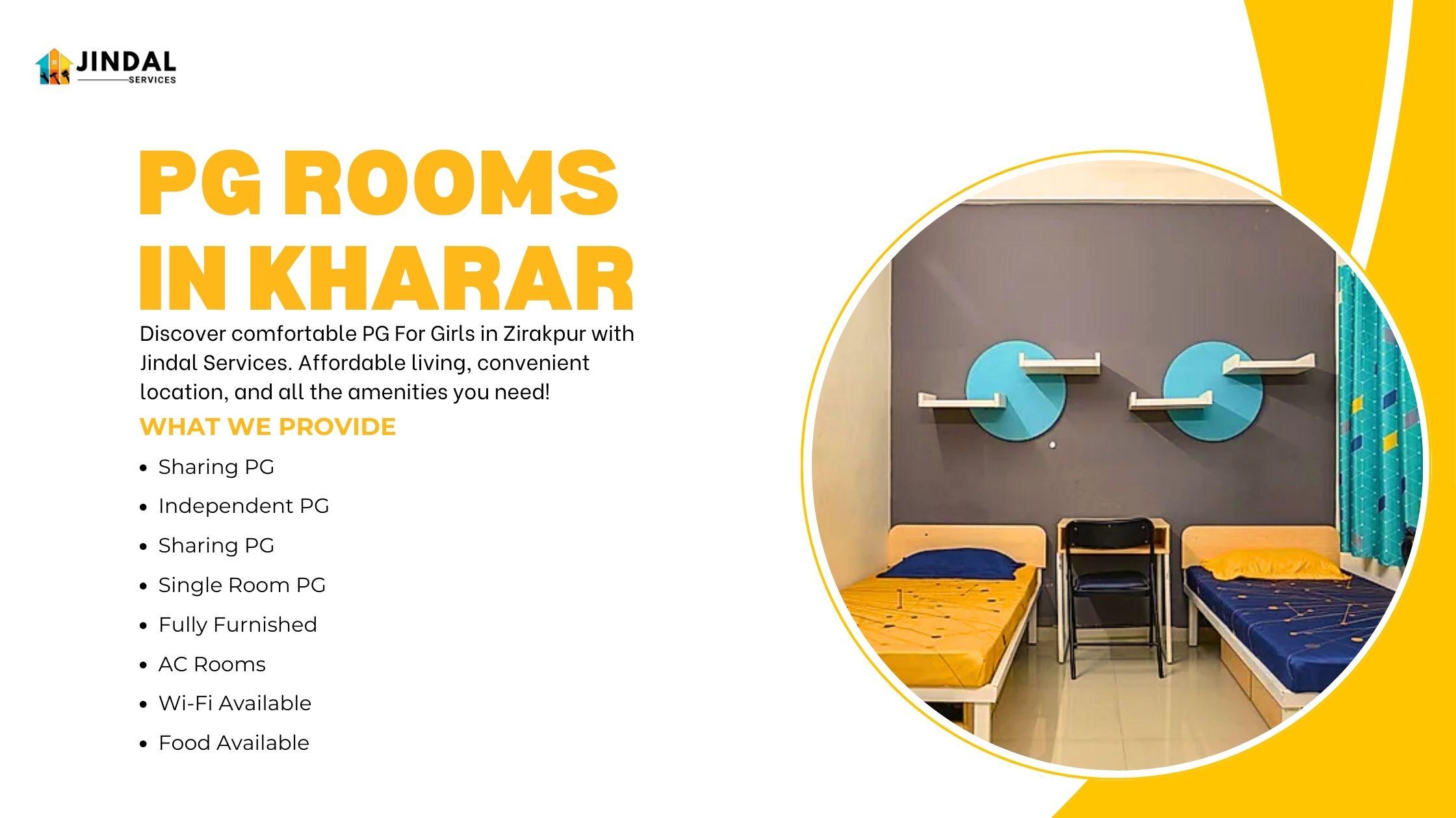 PG Rooms in Kharar