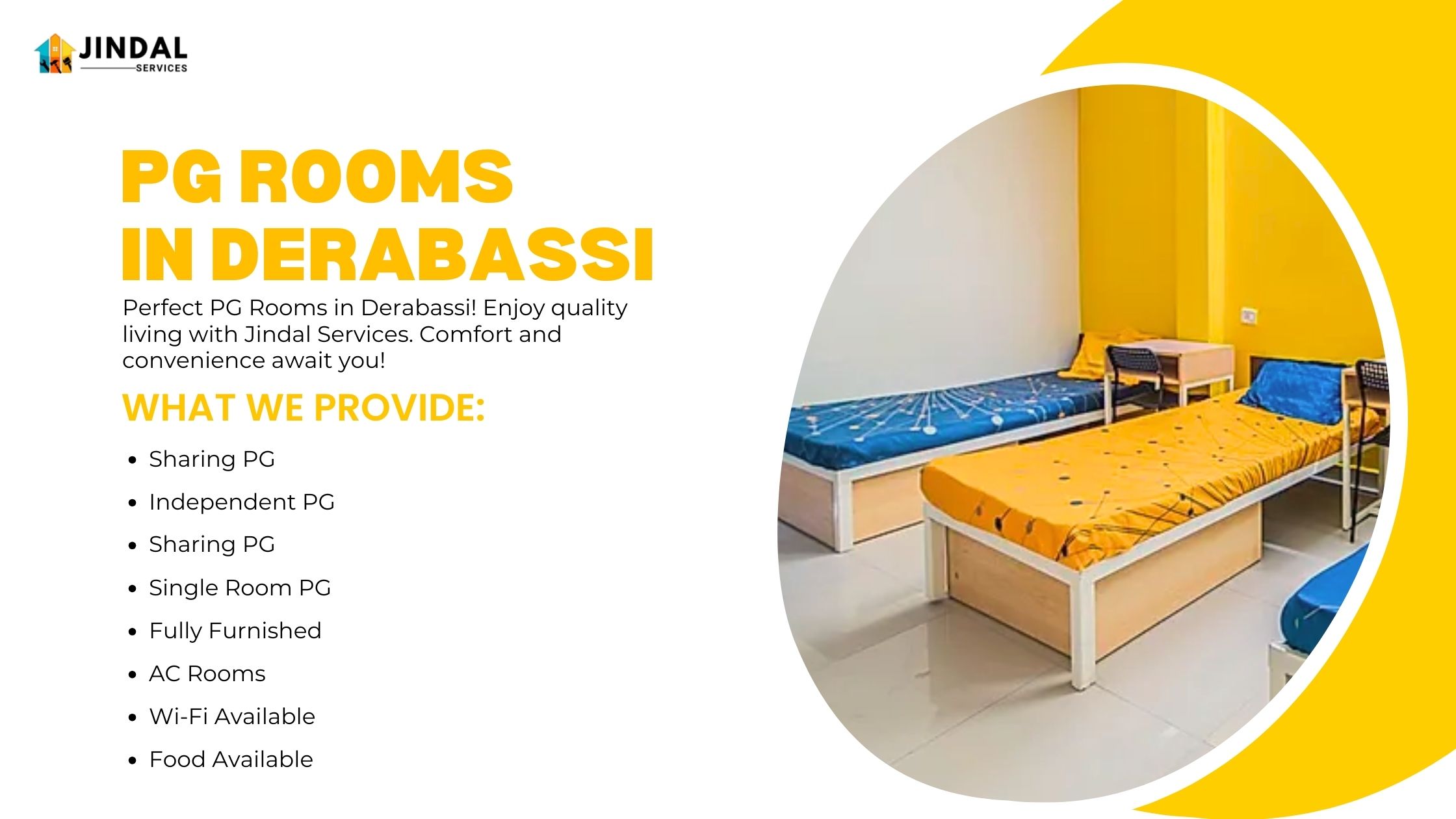 PG Rooms in Derabassi