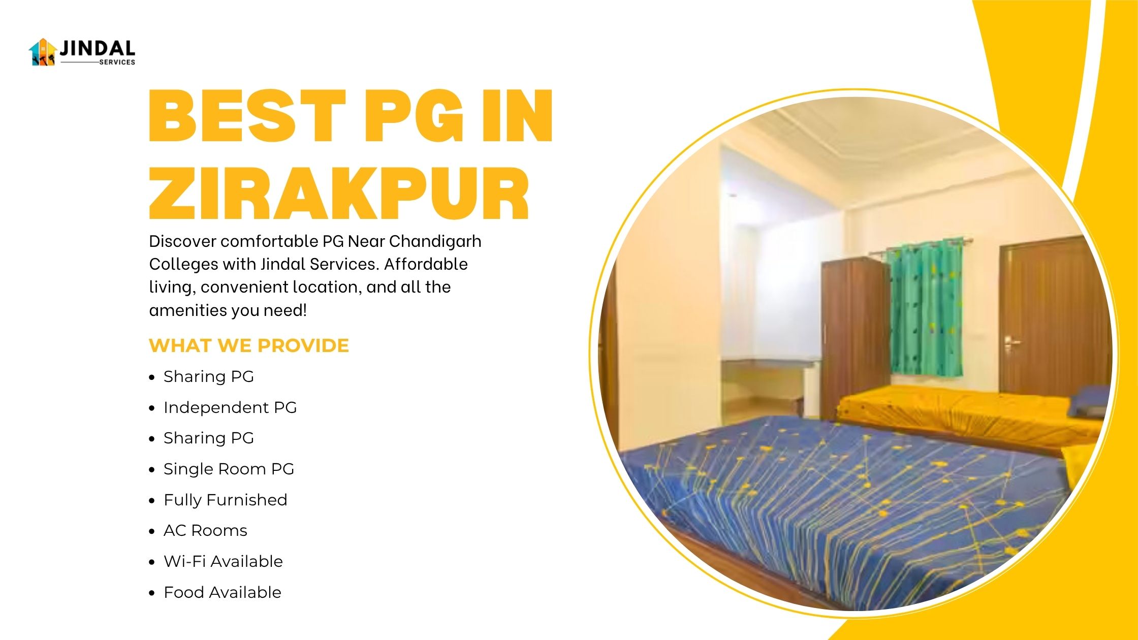 Best PG in Zirakpur