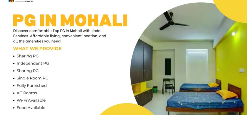 Affordable and Secure PG in Mohali by Jindal Services