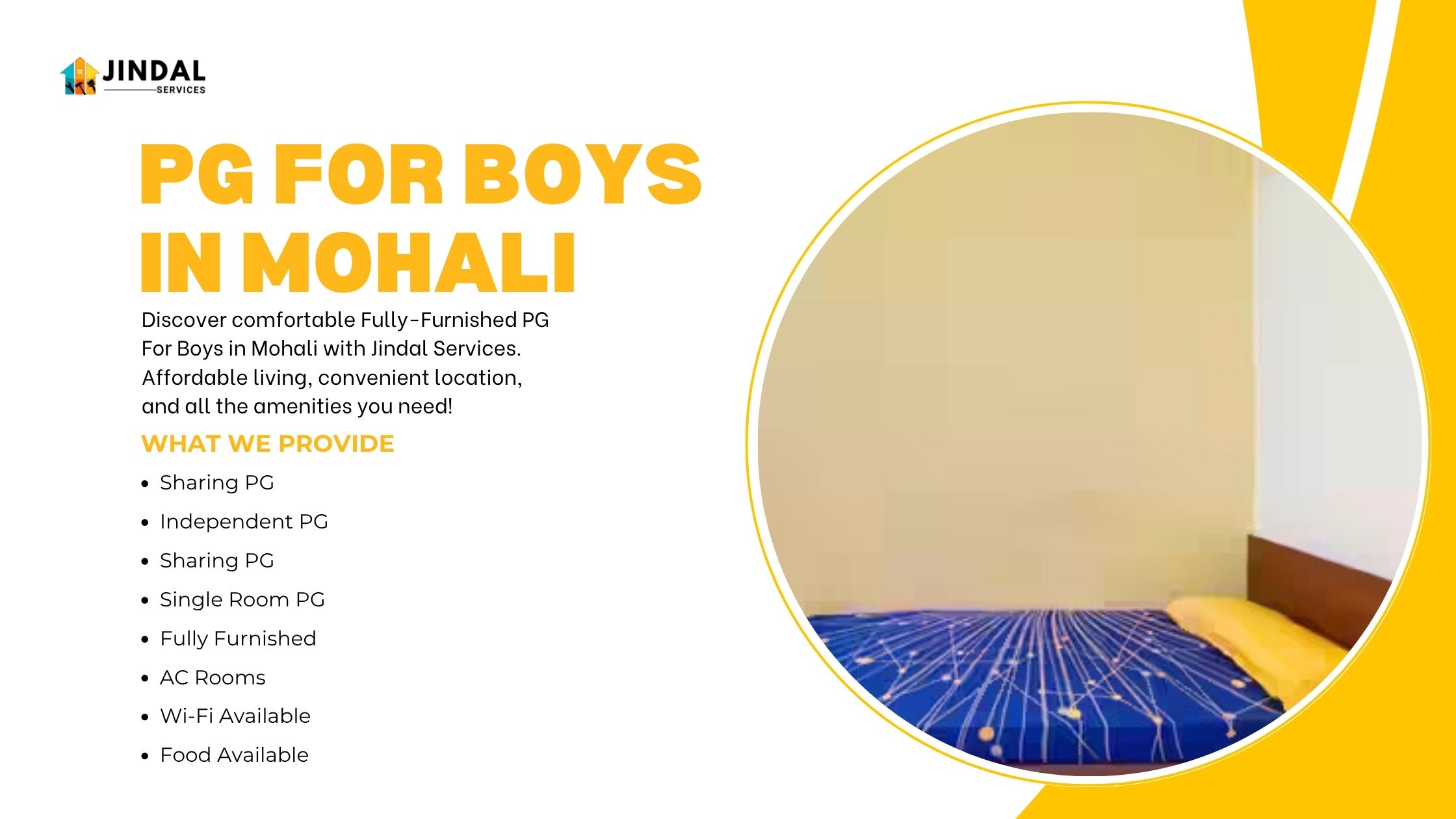 PG For Boys in Mohali