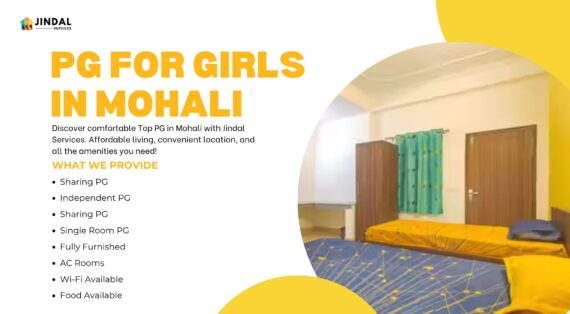 Secure and Comfortable PG For Girls in Mohali – Jindal Services