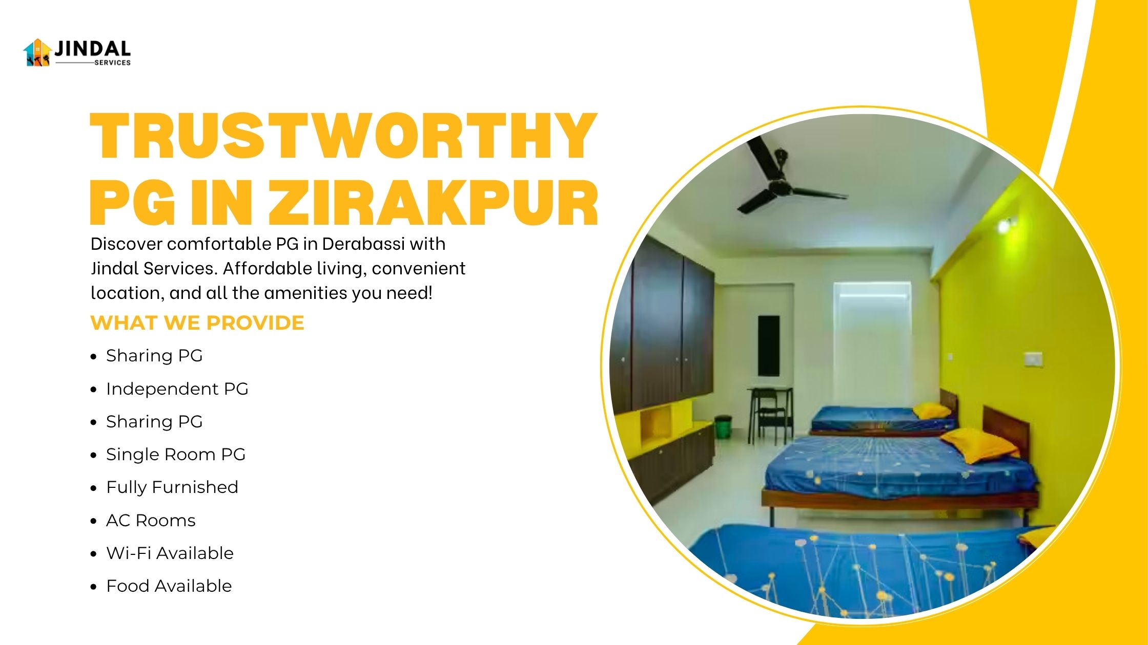 Trustworthy PG in Zirakpur