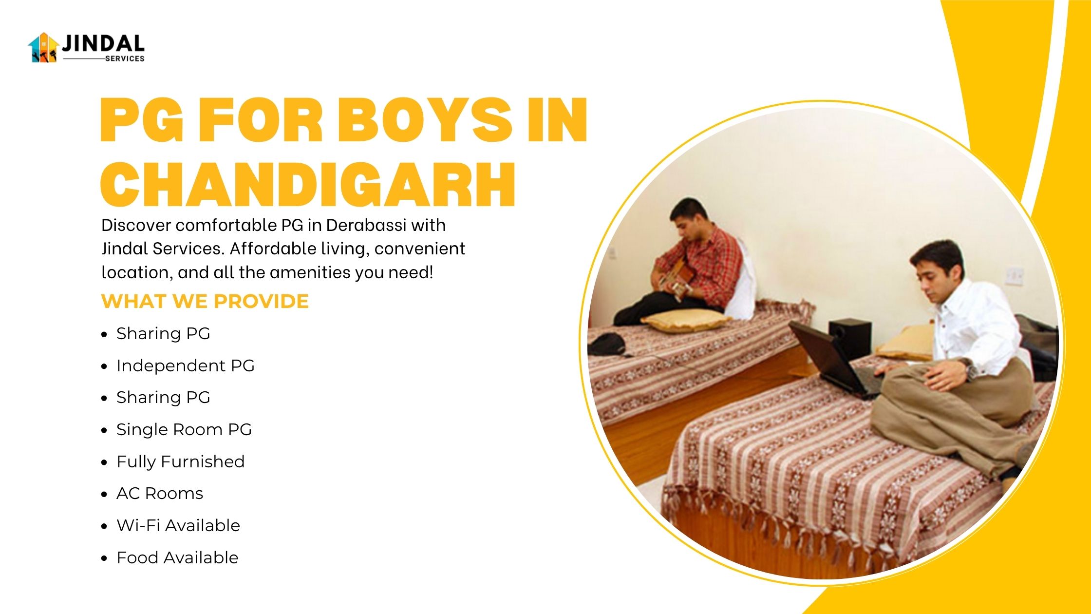 PG For Boys in Chandigarh