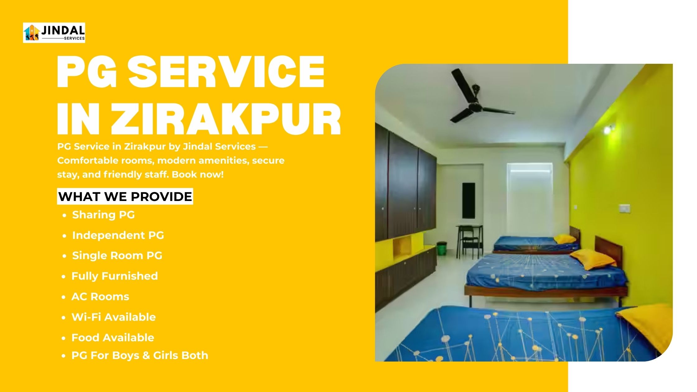PG Service in Zirakpur
