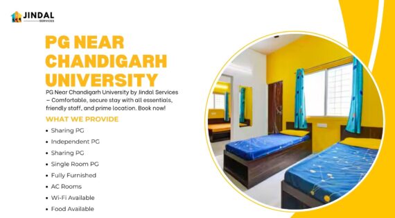Best PG Near Chandigarh University – Comfortable Stay by Jindal Services