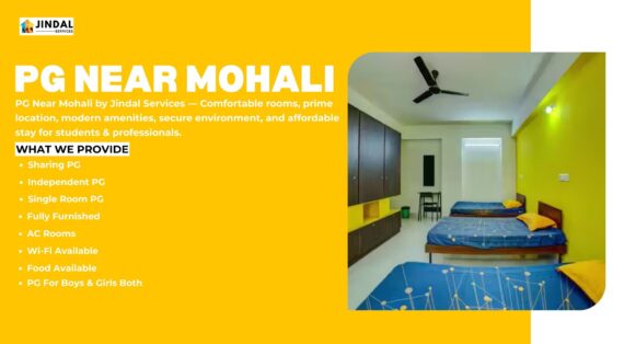Find the Best PG Near Mohali with Jindal Services