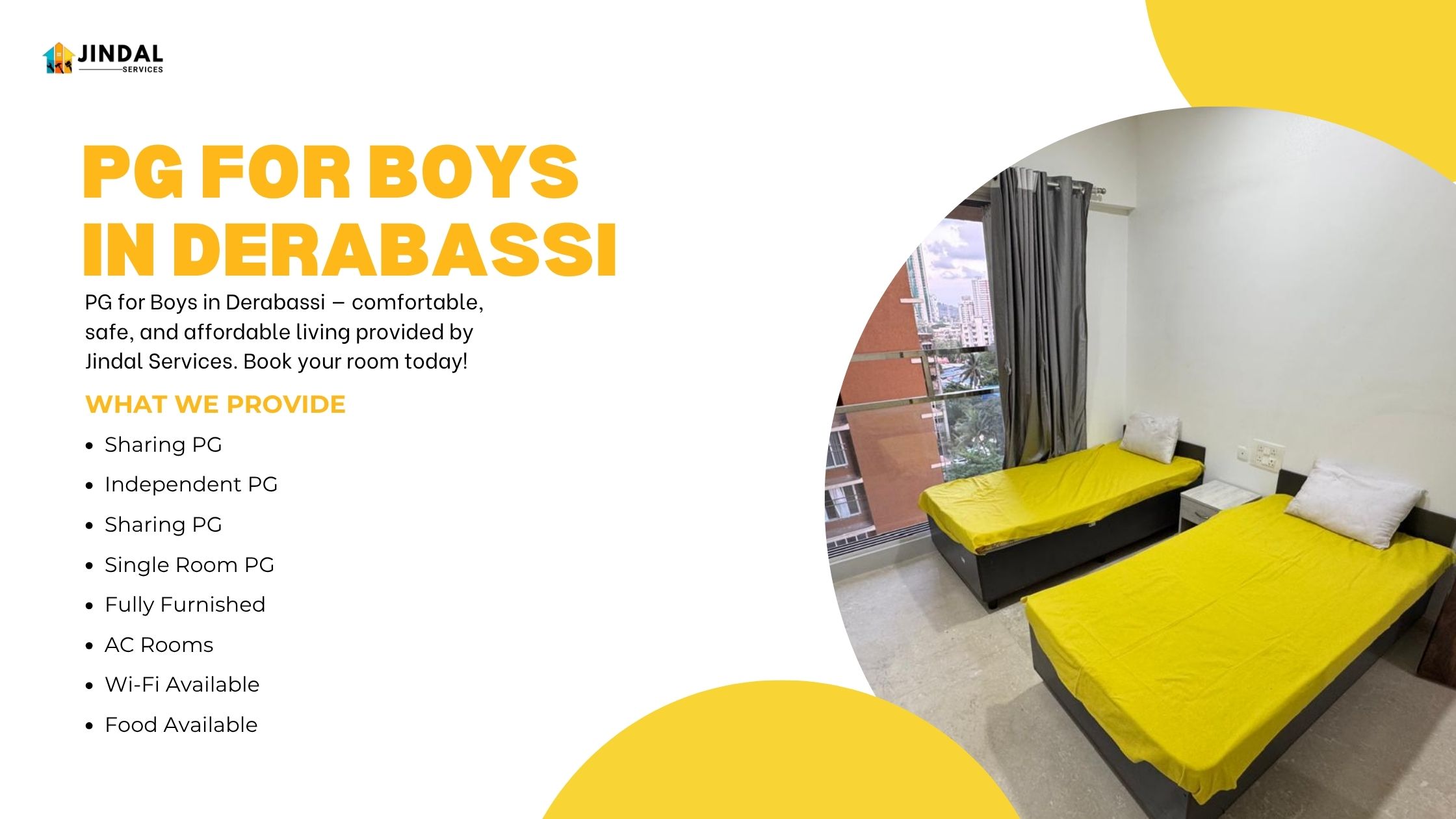 PG For Boys in Derabassi