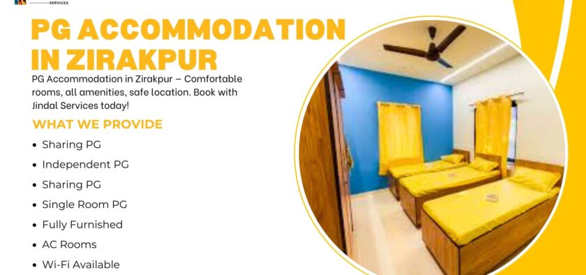 Modern & Safe PG Accommodation in Zirakpur by Jindal Services