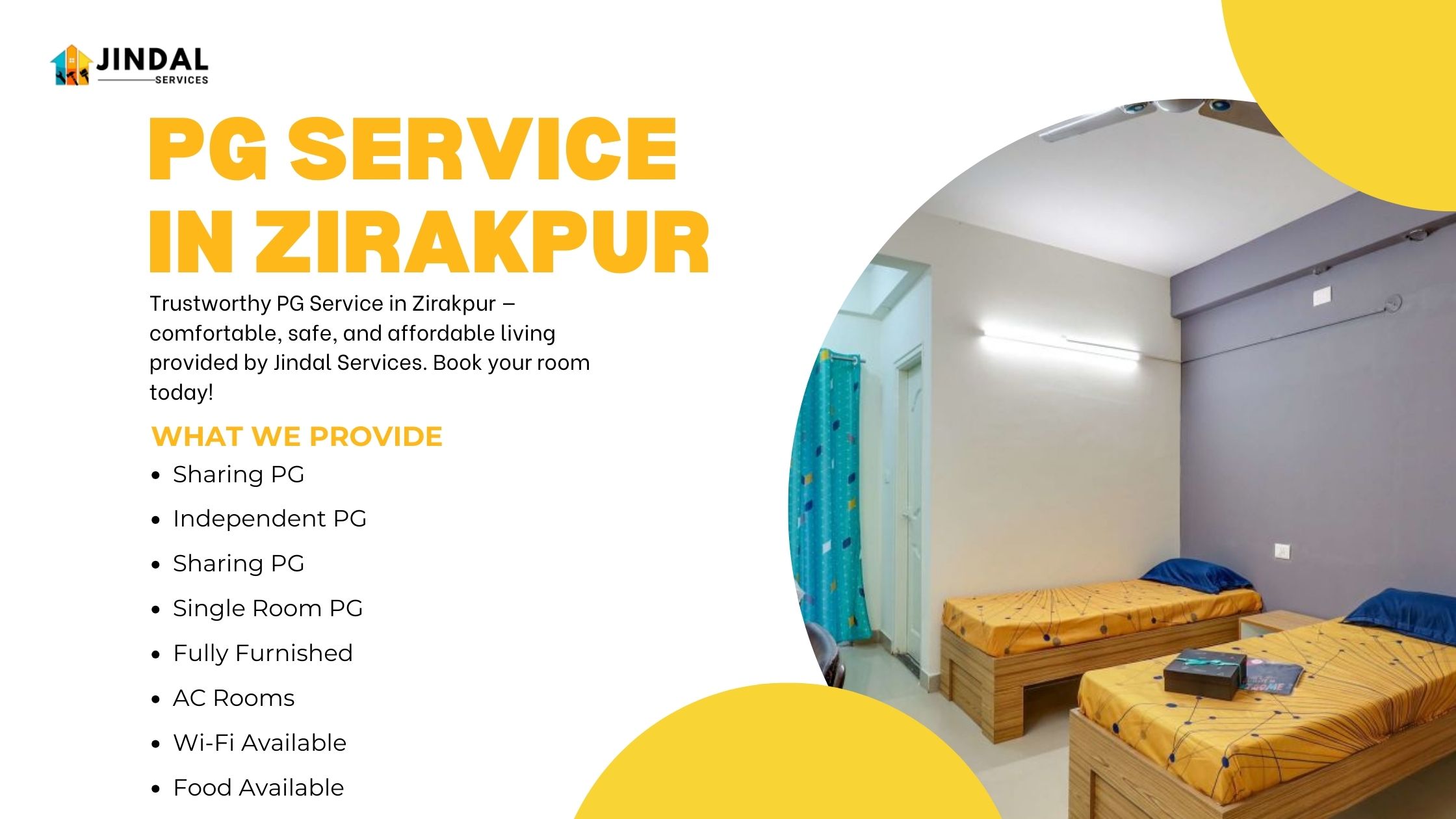 PG Service in Zirakpur