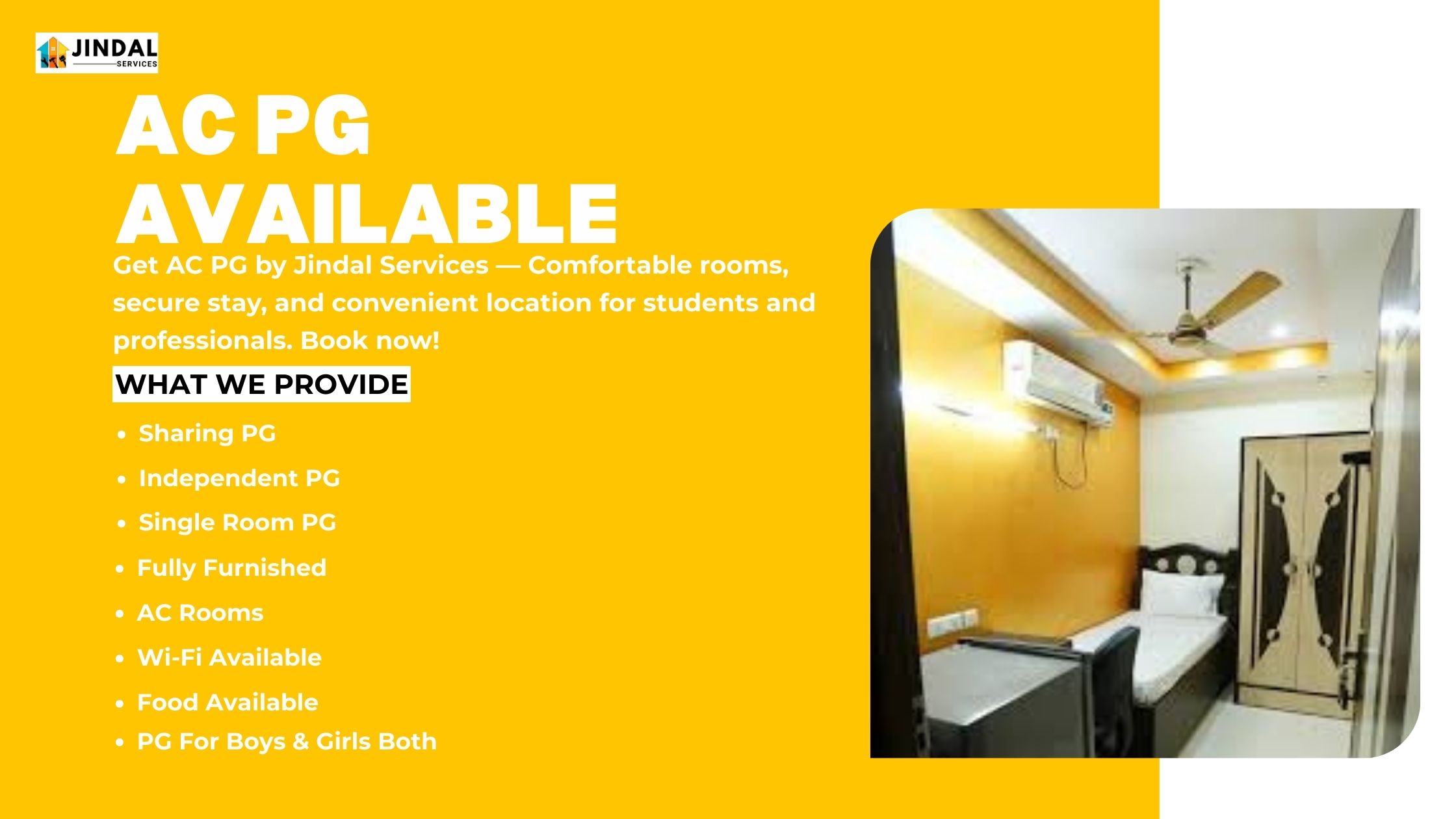 AC PG Available By Jindal Services