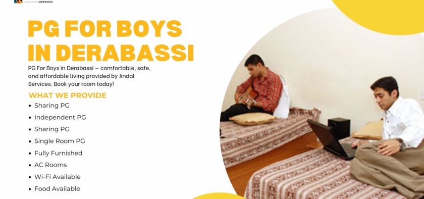 PG for Boys in Derabassi – Comfortable Living by Jindal Services